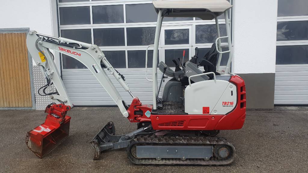 Takeuchi TB 216 mit Powertilt MARTIN 2021 Österreich Gebrauchte