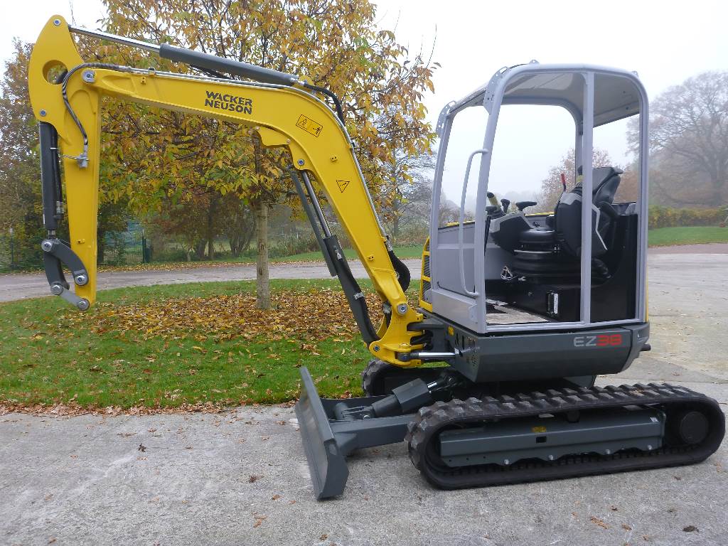 Used Wacker Neuson EZ38 Mini Excavators