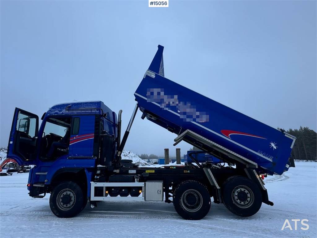 MAN TGS 6x4 tipper. New engine 2022! WATCH VIDEO