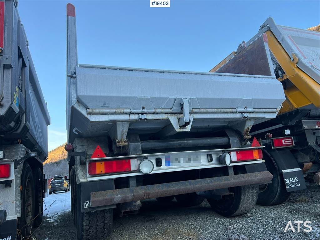 Volvo FH540 8x4 Tipper Truck w/2006 Maur Triple Trailer