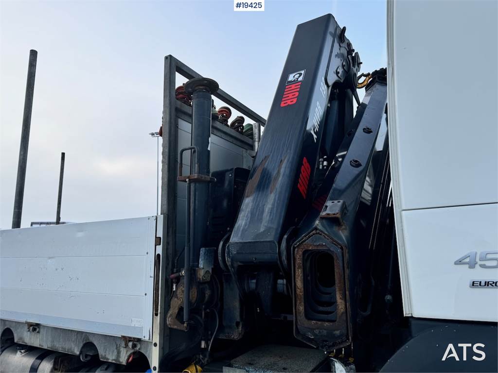 Volvo FM450 6x2 Crane truck w/ 19 t/m HIAB crane.