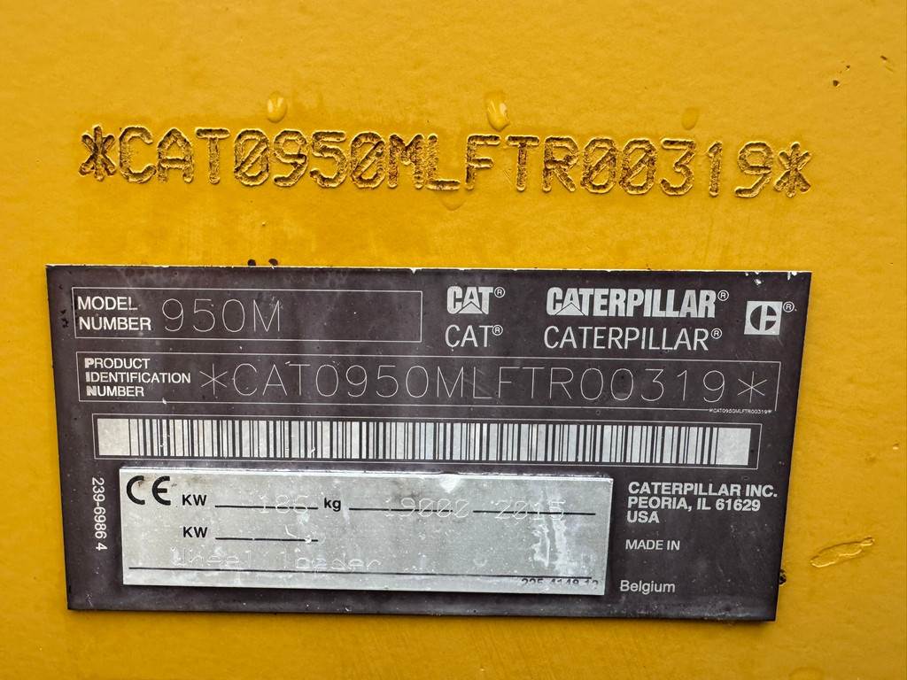 CAT 950M | 3th function