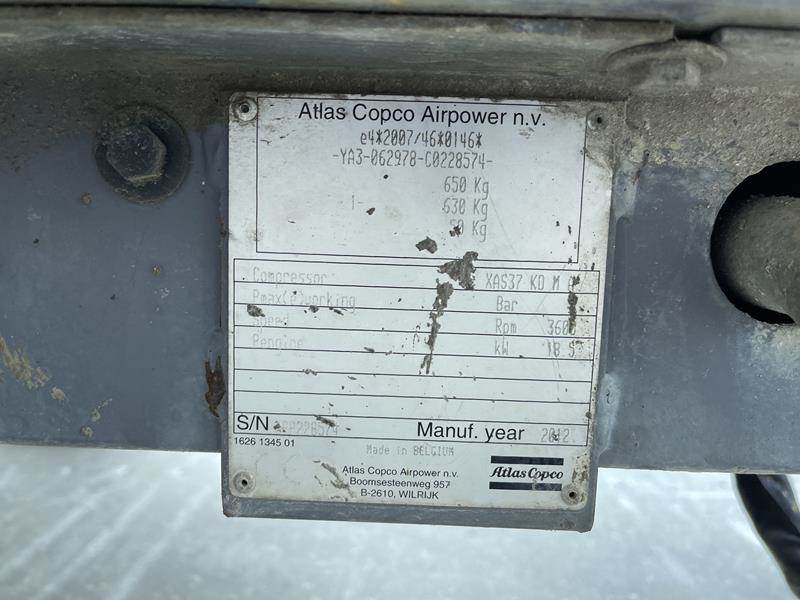 Atlas Copco XAS 37 KD