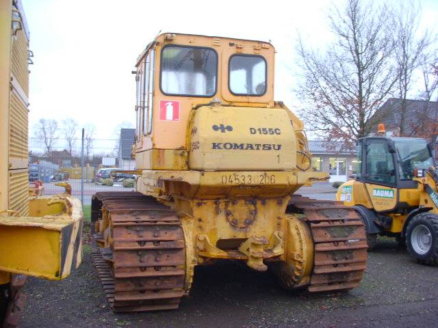 Komatsu D 155 C 70 t Hubkraft 4x PIPELAYER MIETE / RENTAL