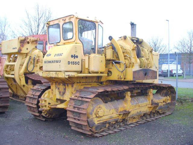 Komatsu D 155 C 70 t Hubkraft 4x PIPELAYER MIETE / RENTAL