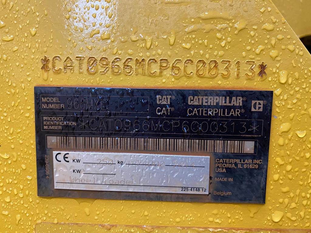 CAT 966M XE - Excellent condition