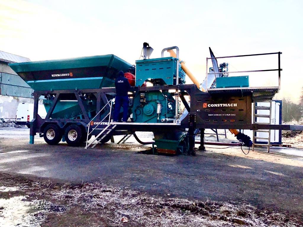 Constmach Portable Small Concrete Batch Plant 30 M3, 2022, Turkey ...