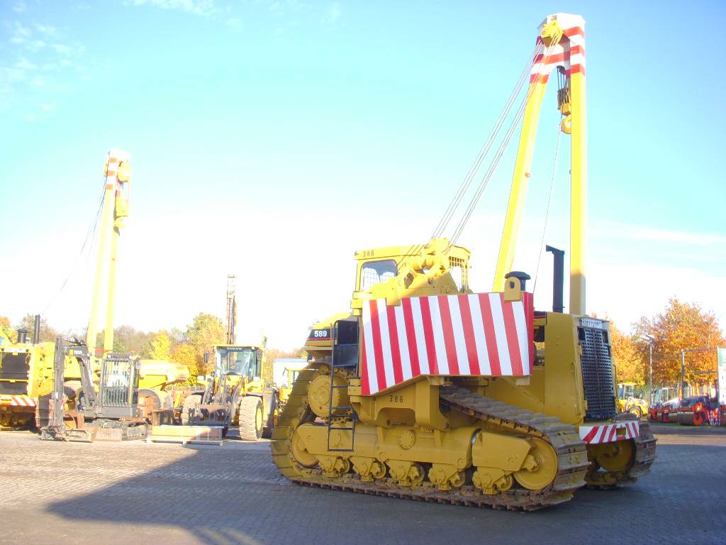 CAT 589 105 t Hubkraft 8x PIPELAYER MIETE / RENTAL