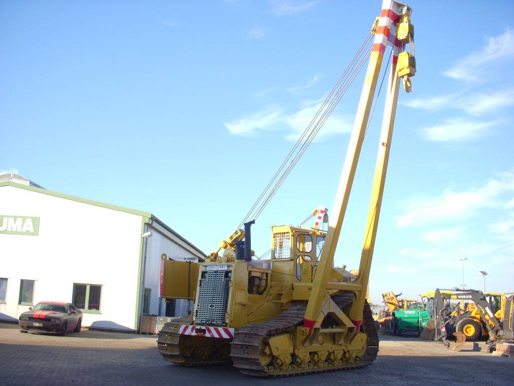 CAT 589 105 t Hubkraft 8x PIPELAYER MIETE / RENTAL