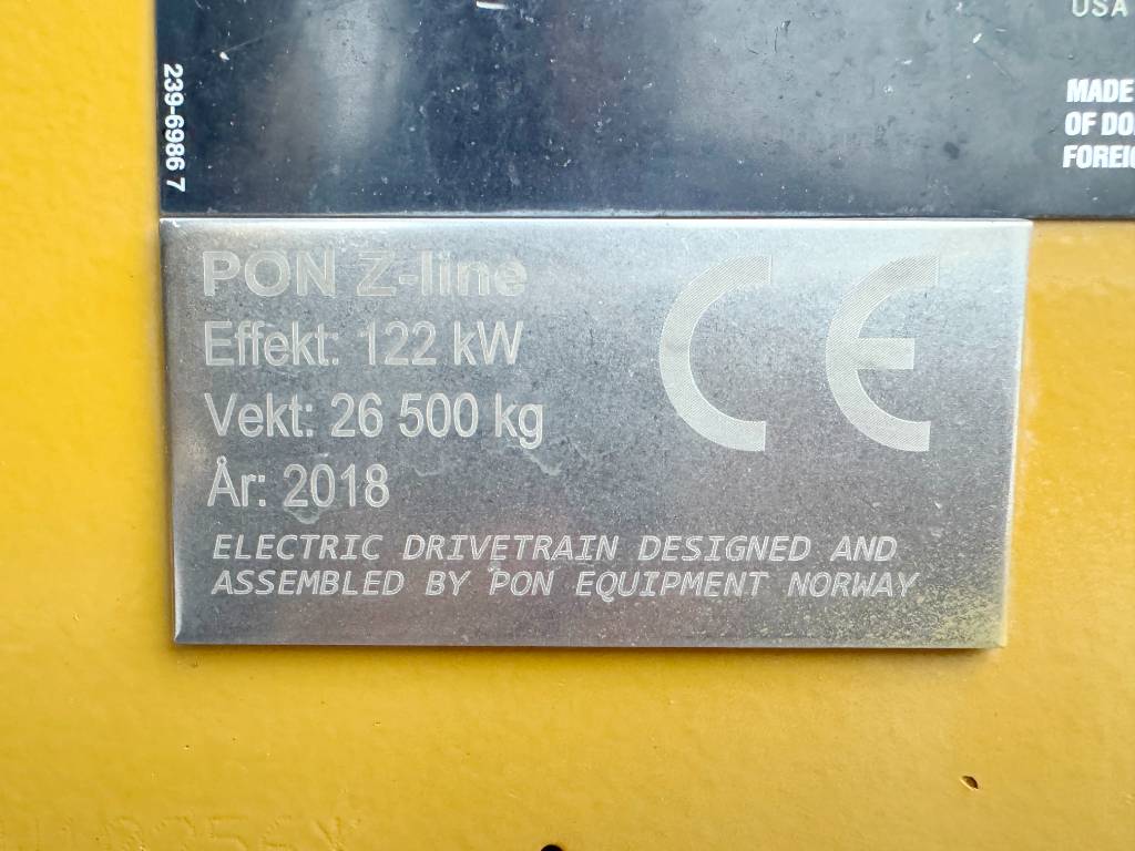 CAT 323FL Z-Line Full Electric - 300kWh Capacity