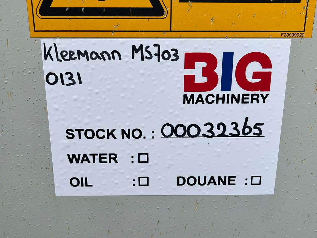 Kleemann MS703 EVO 3-deck Screener