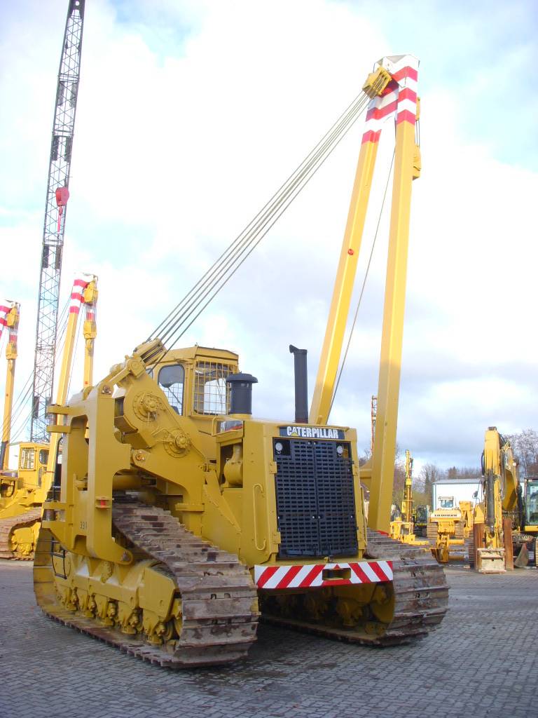 CAT 589 105 t Hubkraft 8x PIPELAYER MIETE / RENTAL