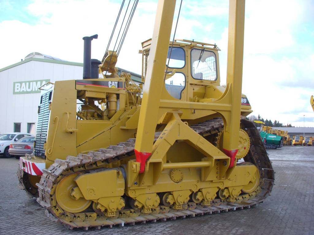 CAT 589 105 t Hubkraft 8x PIPELAYER MIETE / RENTAL