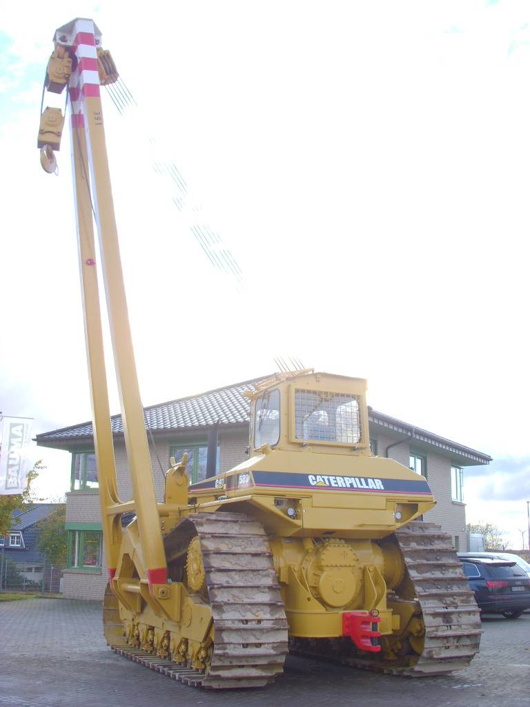 CAT 589 105 t Hubkraft 8x PIPELAYER MIETE / RENTAL