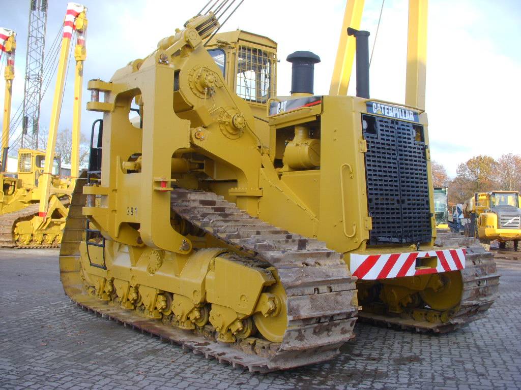 CAT 589 105 t Hubkraft 8x PIPELAYER MIETE / RENTAL