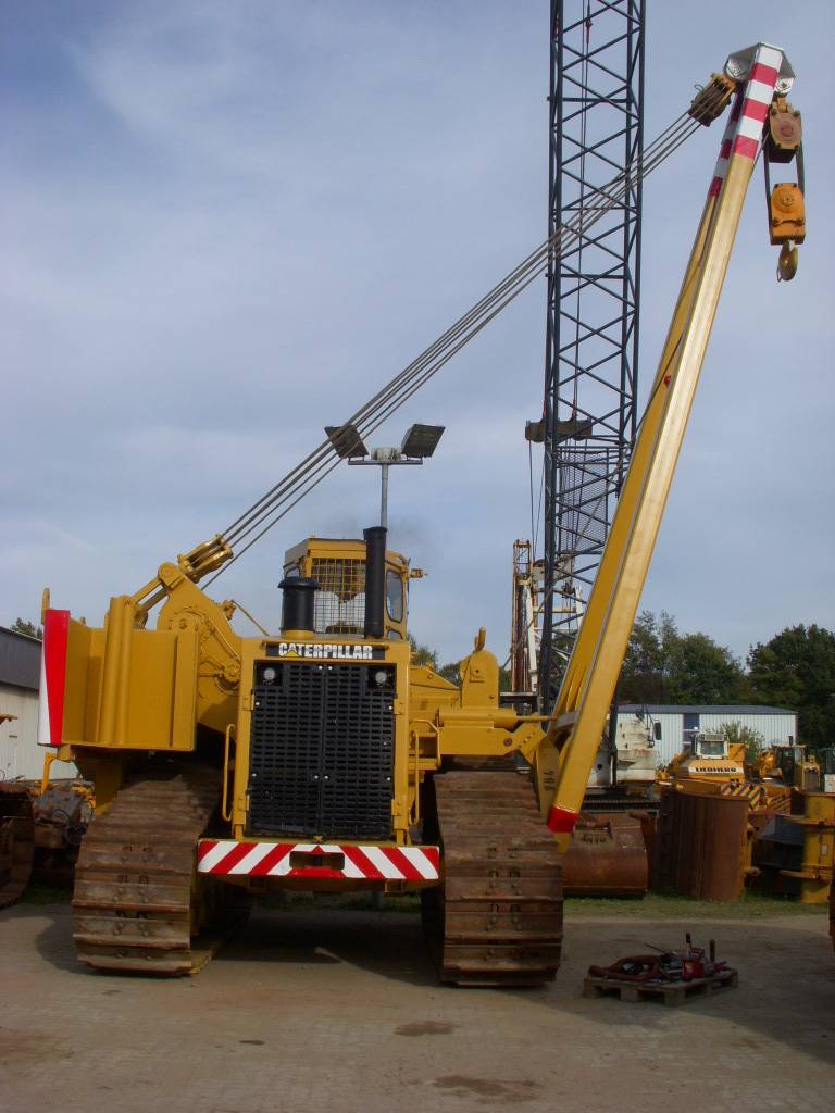 CAT 589 105 t Hubkraft 8x PIPELAYER MIETE / RENTAL