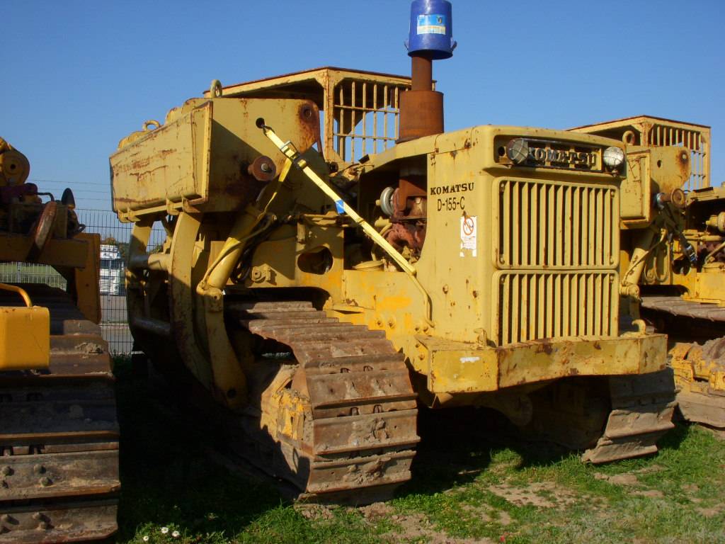 Komatsu D 155 C 70 t Hubkraft 4x PIPELAYER MIETE / RENTAL