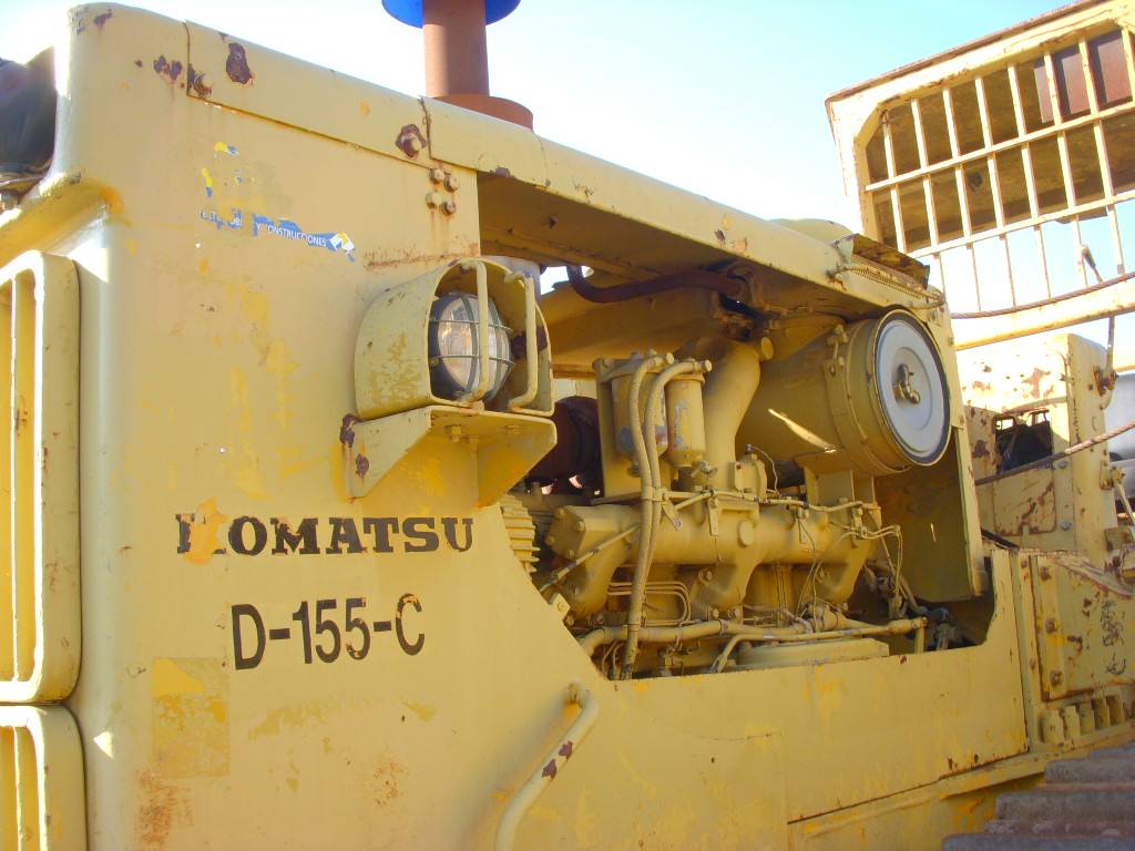 Komatsu D 155 C 70 t Hubkraft 4x PIPELAYER MIETE / RENTAL