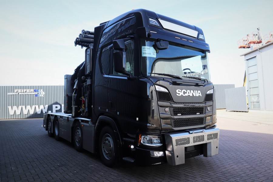 Scania R540 B8X2 With Cormach 110tm Crane Scania 110000-E