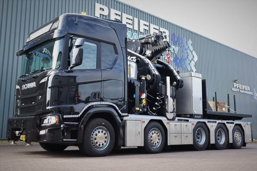 Scania R540 B10x4 With CORMACH 150tm Crane Valid inspecti