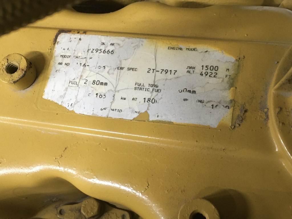 CAT 3306B 08Z-1167568 FOR PARTS