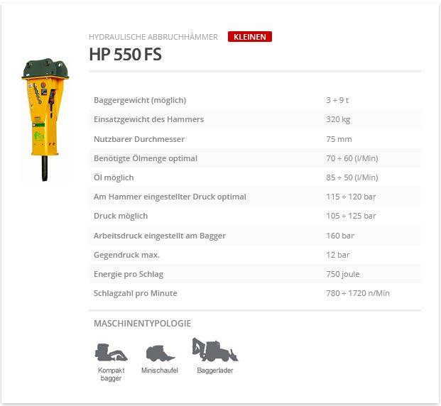 Indeco HP 550 FS