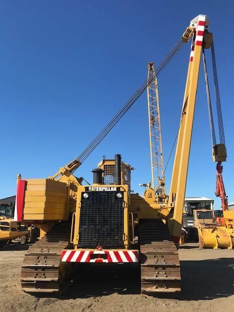 CAT 589 105 t Hubkraft 8x PIPELAYER MIETE / RENTAL