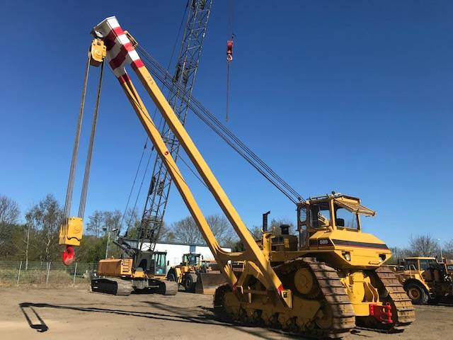 CAT 589 105 t Hubkraft 8x PIPELAYER MIETE / RENTAL