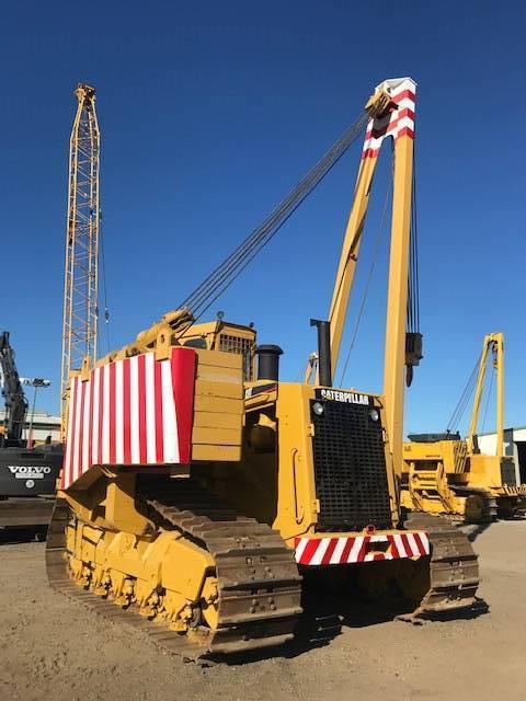 CAT 589 105 t Hubkraft 8x PIPELAYER MIETE / RENTAL