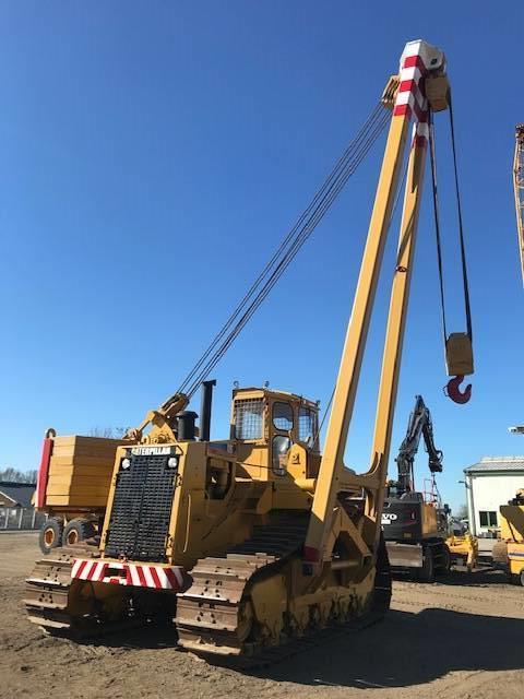 CAT 589 105 t Hubkraft 8x PIPELAYER MIETE / RENTAL