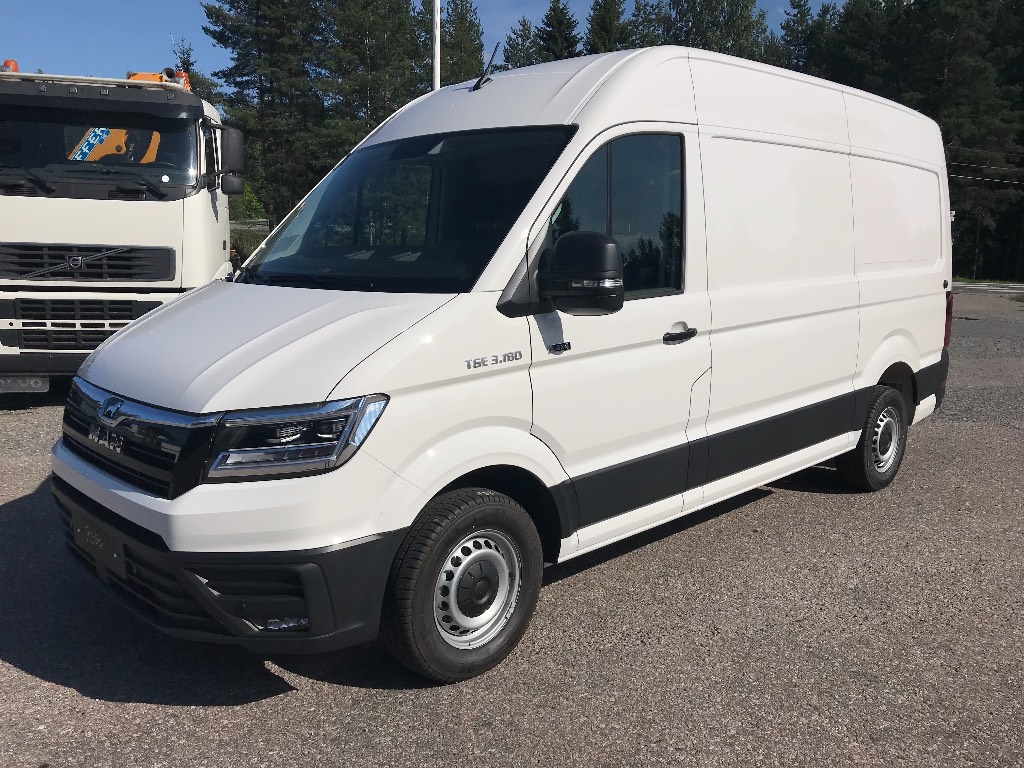 MAN TGE 3.180 4x4 automaatti - Manufacture date (yr): 2018 - Panel vans ...