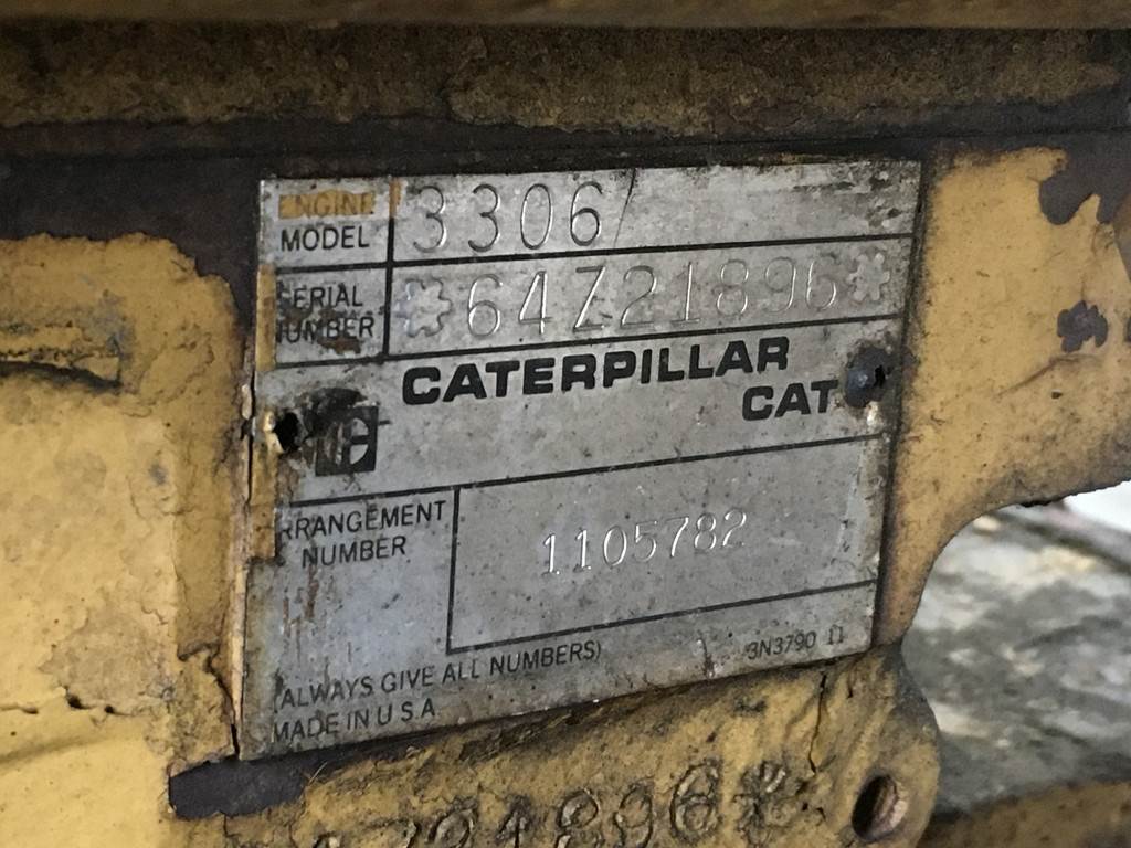 CAT 3306B 64Z-1105782 FOR PARTS