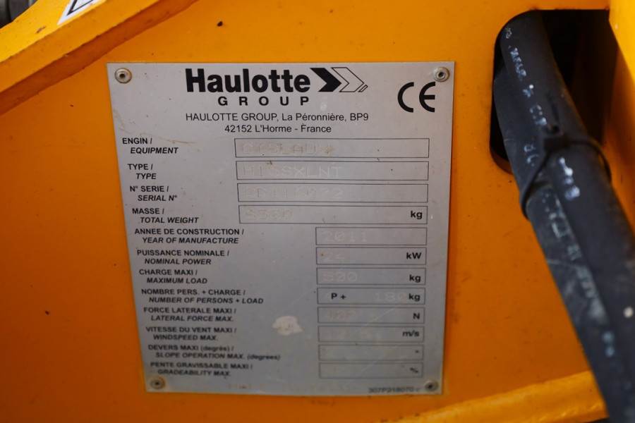 Haulotte H15SXL Diesel, 4x4 Drive, 15m Working Height, 500k