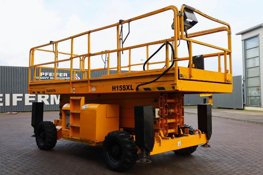 Haulotte H15SXL Diesel, 4x4 Drive, 15m Working Height, 500k