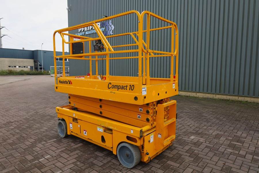 Haulotte Compact 10 Electric, 10m Working Height, 450kg Cap