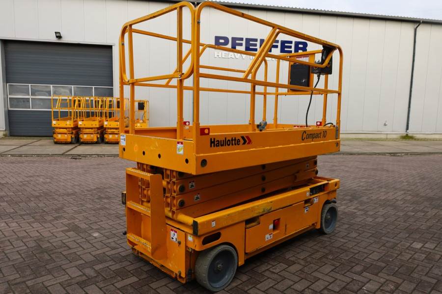 Haulotte Compact 10 Electric, 10m Working Height, 450kg Cap