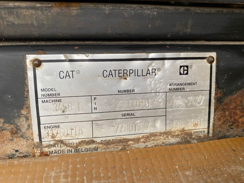 CAT 345BL UHD Demolition - CE certified / EPA certifie