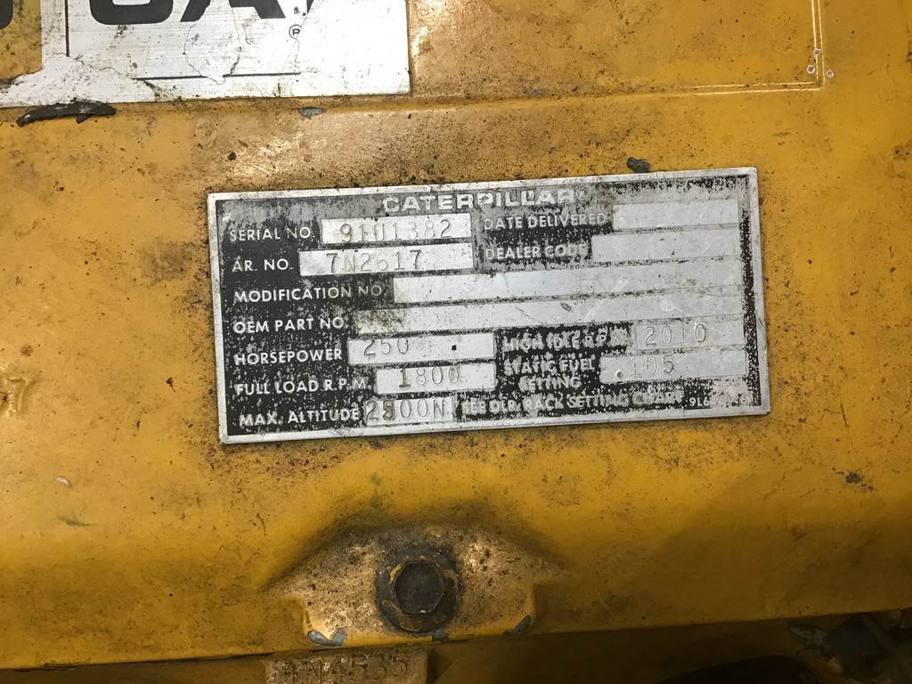 CAT 3406DI 91U-7N2617 USED