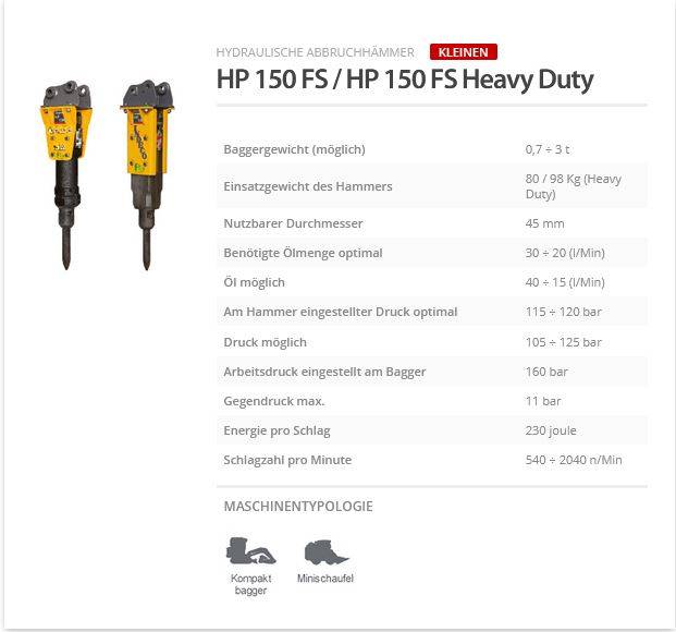 Indeco HP 150 FS