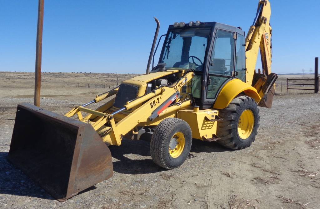 New Holland LB 110 Backhoe Loader, 2001, Montana, United States - Used ...