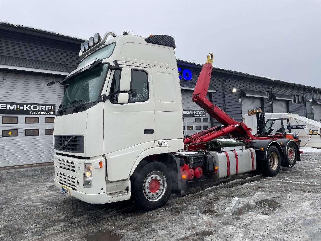 Volvo FH13 6x2, 2008, Pirkkala, Suomi - Käytetyt koukkulava kuorma-autot -  Mascus Suomi