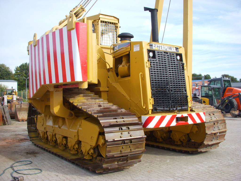 CAT 589 105 t Hubkraft 8x PIPELAYER MIETE / RENTAL