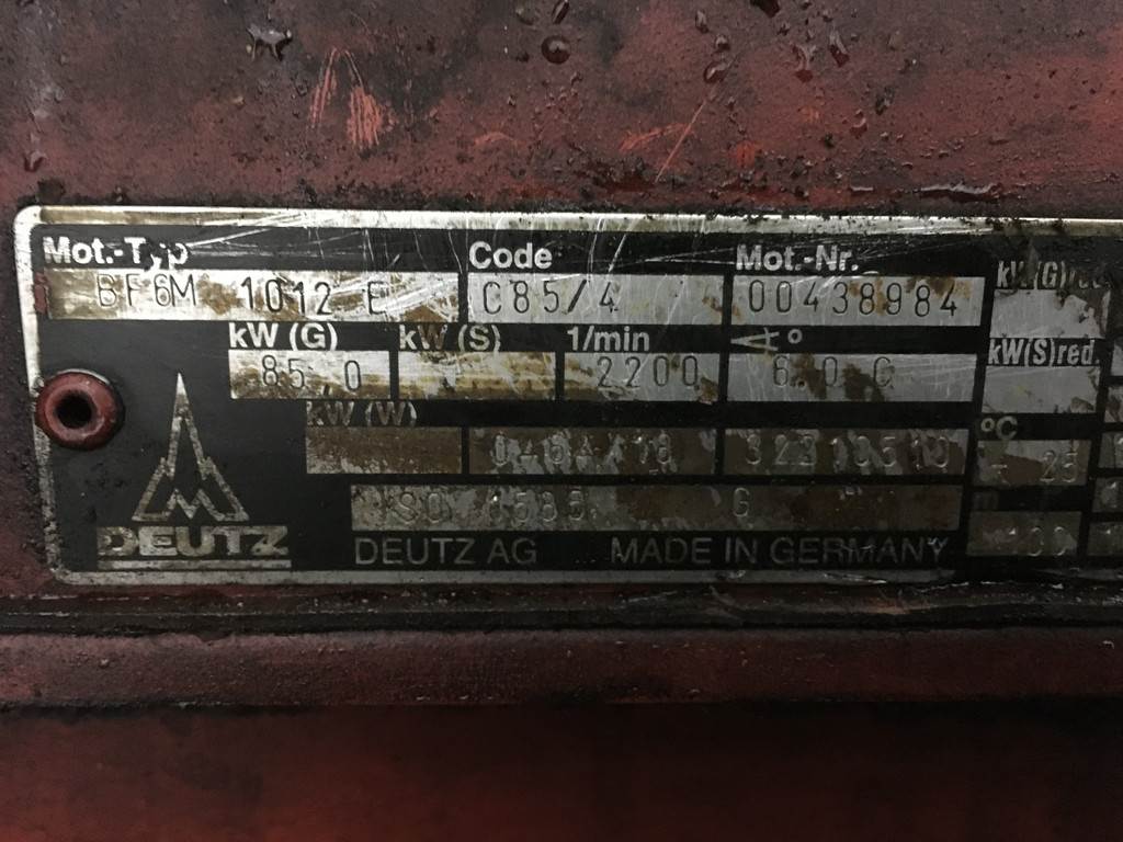 Deutz BF6M1012E FOR PARTS