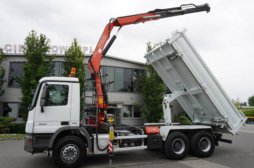 Mercedes-Benz Actros 2641 6x4 E5 / Crane / Tipper / 110000 km!