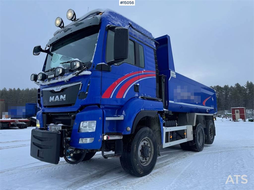 MAN TGS 6x4 tipper. New engine 2022! WATCH VIDEO