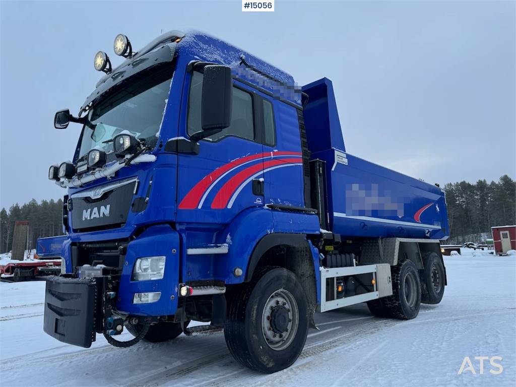 MAN TGS 6x4 tipper. New engine 2022! WATCH VIDEO