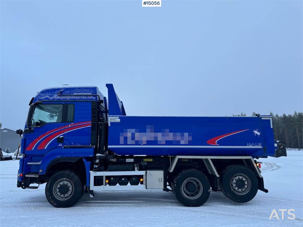 MAN TGS 6x4 tipper. New engine 2022! WATCH VIDEO