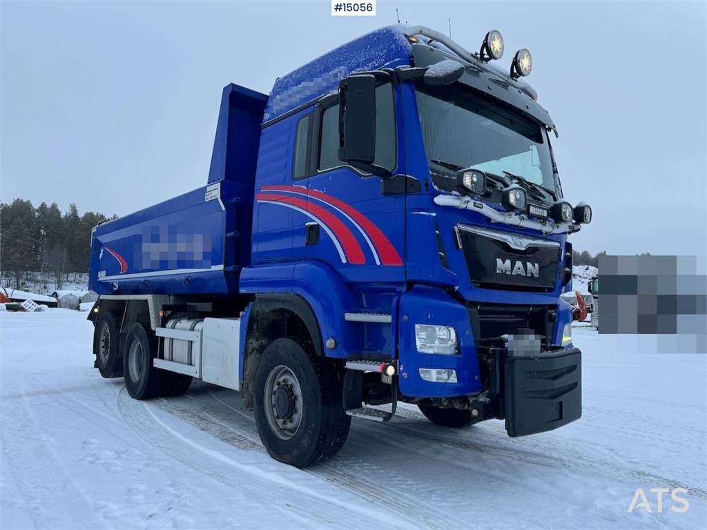 MAN TGS 6x4 tipper. New engine 2022! WATCH VIDEO