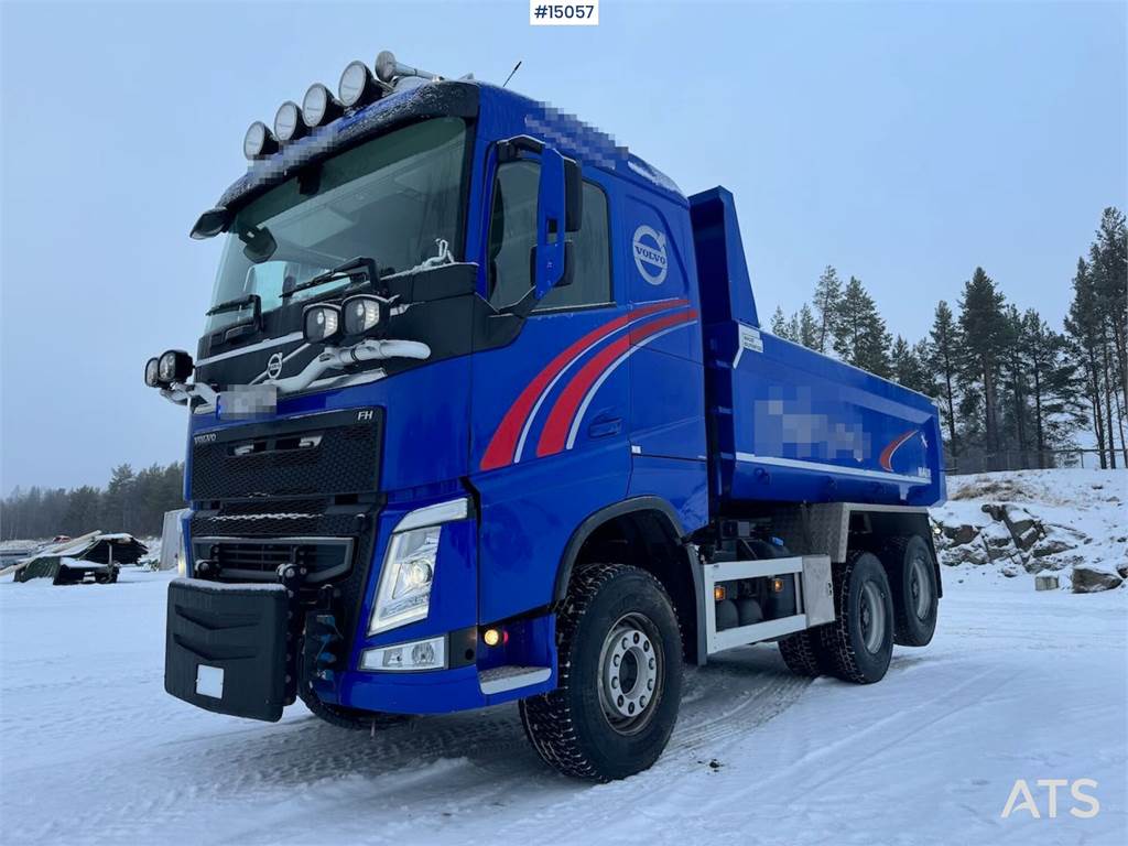 Volvo FH540 6x4 plow rigged tipper WATCH VIDEO