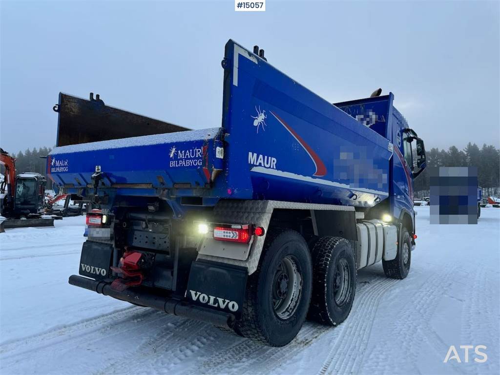 Volvo FH540 6x4 plow rigged tipper WATCH VIDEO